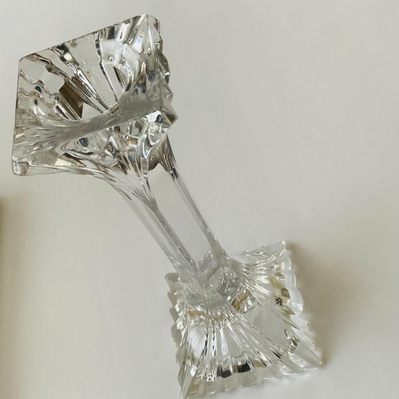 VINTAGE WMF Lead Crystal German Single Candlestick NWT - Picture 6 of 7